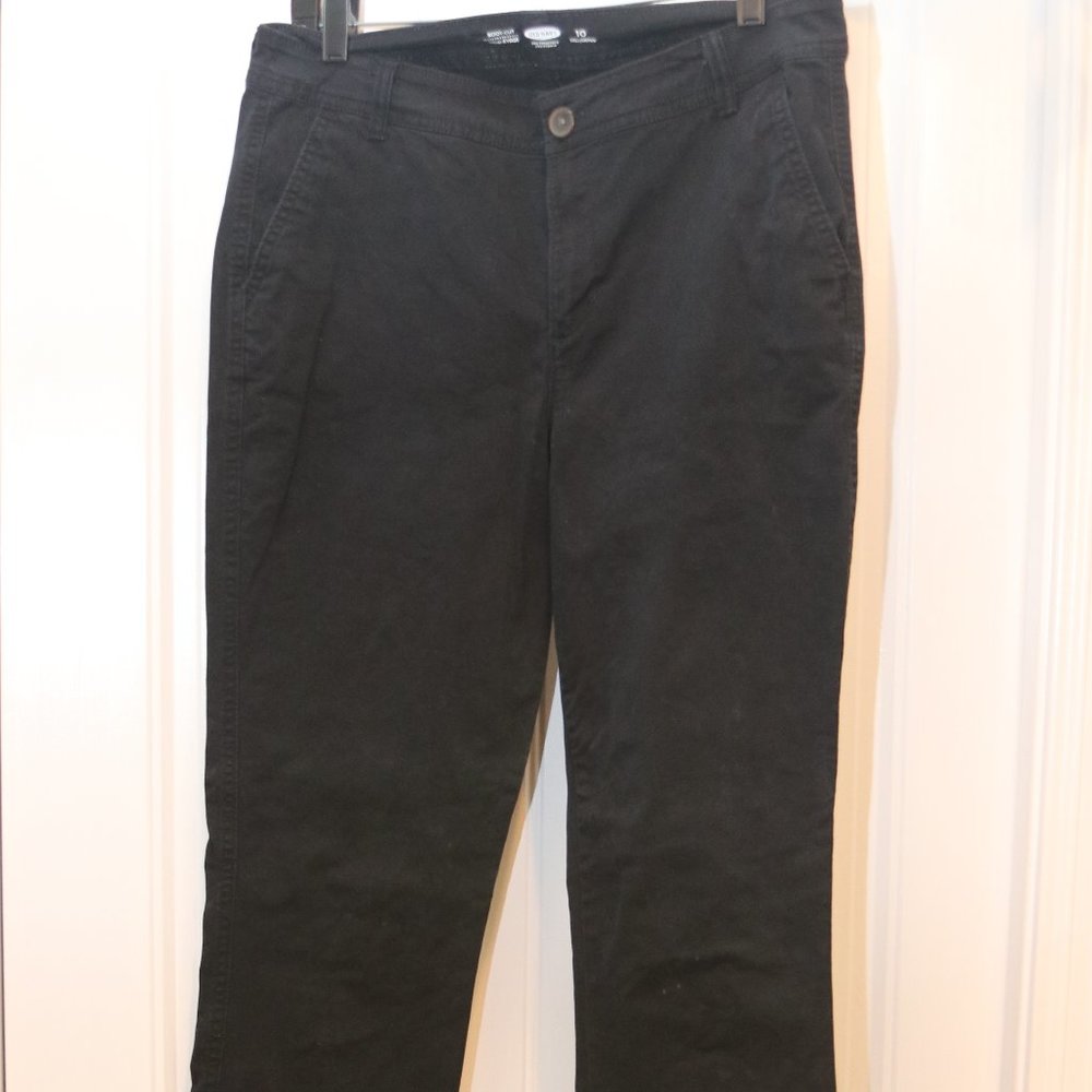 Old Navy Black Bootcut Women's 10 Tall Jeans